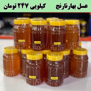 عسل بهارنارنج قیمت عمده