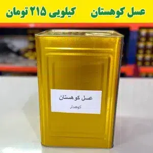 خرید عسل کوهستان عمده با حلب