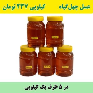 خرید عمده عسل چهل گیاه یک کیلویی