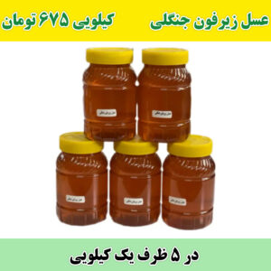 خرید عسل عمده زیرفون جنگلی