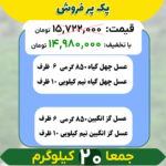 پک پرفروش (عسل چهل گیاه و عسل گزانگبین)